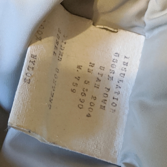 1ST DOWN, SLC Utah Goose Down Jacket Sz M - Picture 14 of 16